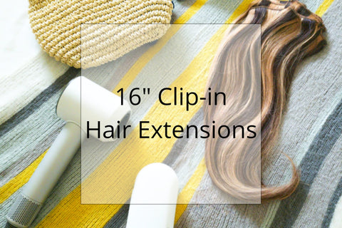 Shop 16" Clip on Hair Extensions